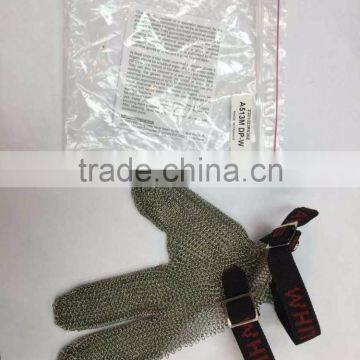 FRANCE WHITING DAVIS STAINLESS STEEL MESH SAFETY GLOVES A513 photo-2
