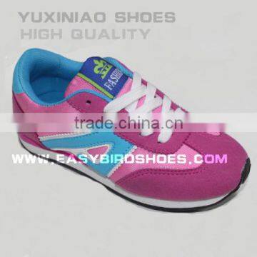 lace up children school shoes sport running, top model brand shoes sport fashion stylish, leather pu sport shoes made in fujian