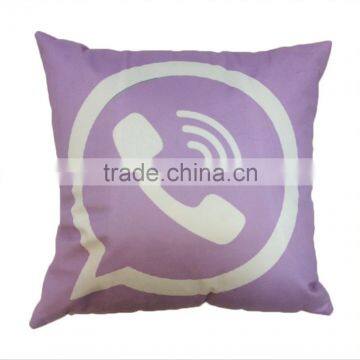 Wholesale Custom Square Sublimation Whatsapp Pillow Case photo-6