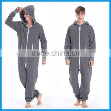 Best Cheap Unisex Adult Hooded Pajama Adult Onesie 100 Cotton photo-5