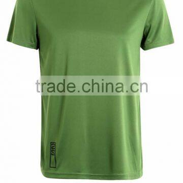 MGOO Solid Color Dri-fit 90% Polyester 10% Spandex T-shirts Custom Logo Sport T Shirt Mens photo-5