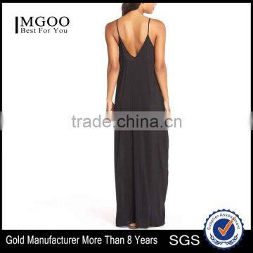 Awesome Beach Coverups Design V Neck V Back Casual Maxi Back Dress Beach Dress photo-2