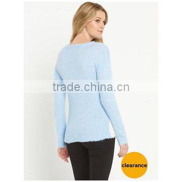 Fashion Christmas Women Pullover Sweater With Round Neck and Long Sleeve photo-3