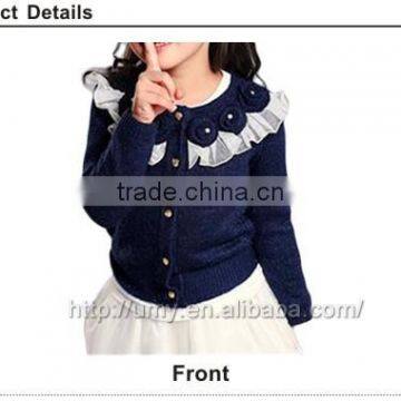 Hand Knitted Girls Cardigan photo-3