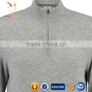 2016 New Fashion Cashmere Sweater Cost Cashmere Jumpers Half Zip Sweater Mens photo-3