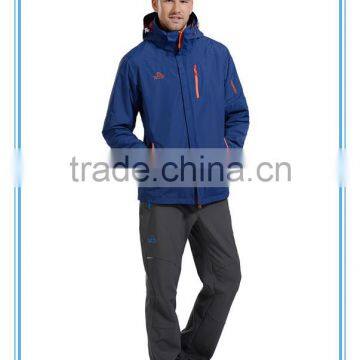 OEM Popular Style for Men 3 in 1 Waterproof Outdoor Jackets With Hoodies photo-4