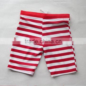 Teen Boys Red and White Swimwear photo-2