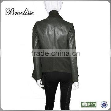 2014-2015 New Arrival Ladies pu Leather Jackets for Women Fahion Appreal photo-2