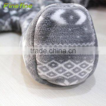 Long-Sleeved Cotton One Piece Winter Design Smocked Baby Romper photo-3