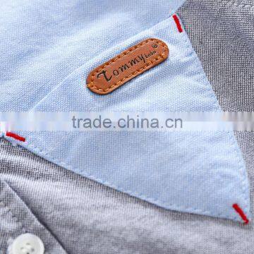 S33471W Children's Fashion Long-sleeved 100 Cotton Boys Shirt photo-4