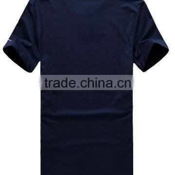 New Design Comfortable Short Sleeve Organic Cotton Casual T Shirt Heat Transfer Tees photo-5