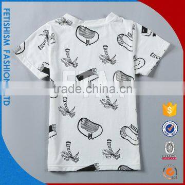 Hot Sale Custom Print Fancy Cotton t Shirt Boy London photo-4