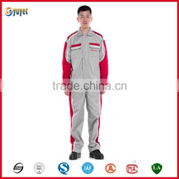 100% cotton anti-shrunk vehicle maintenance workers uniform workwear product type