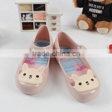 Soft Feeling Girl Pvc Shoes, Girl Cartoon Jelly Shoes photo-5