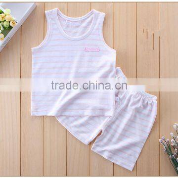 Wholesales Spring Autumn Cotton Printing Baby Clothes Set Wear photo-2