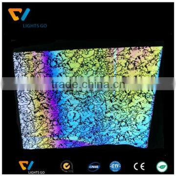 High Visible Colorful Durable Non-woven Backing PU Synthetic Leather for Shoes photo-5