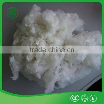 Raw white polyester stable fiber for filling