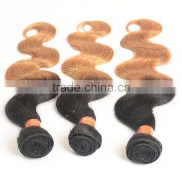 2016 How to Start Selling Brazilian Hair Ombre Weave Color 1b/27 Body Wave photo-4
