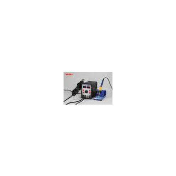 hot air bga LED Mobile phone Rework Station with 3 nozzles , soldering stations