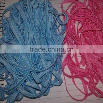 double cord elastic band for disposable clip cap