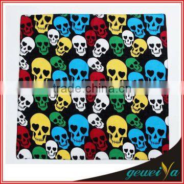 All Saint's Day Skull Printing Gift Packing Handkerchief