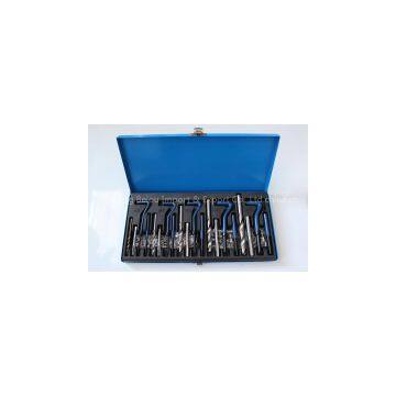 helicoil installation and repair tool set for damaged screw holes
