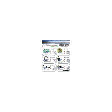 Sheave cable/ Nut outer hub/ Oil seal/ spring torsion/ turn signal switch/ switch F/R