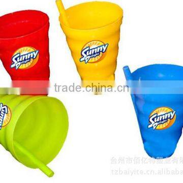 plastic pp straw cup