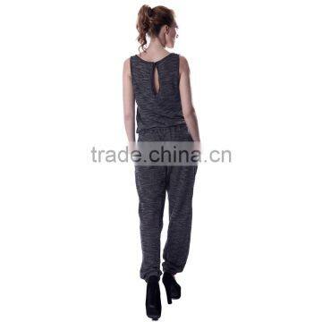 Women's Sleeveless Knitted Jumpsuit Siamese Trousers photo-5