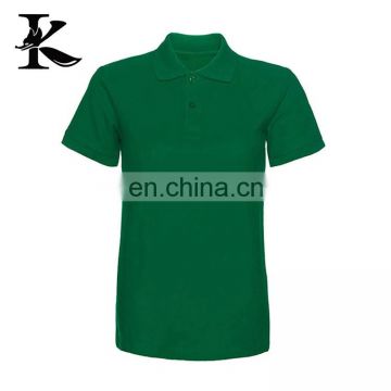 Custom solid hot sale women's polo T shirt