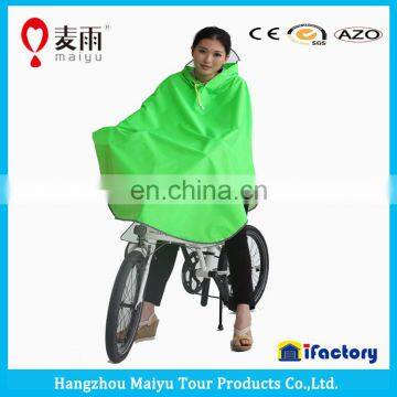 MAIYU Pvc Coating Advertising Bike Poncho Raincoat photo-4