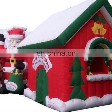 giant inflatable christmas house for decoration