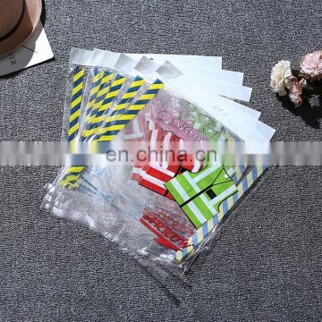 High quality customized printing clear opp plastic pouch