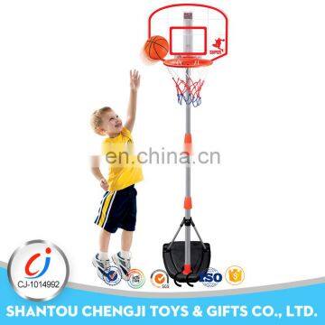 Kids indoor outdoor sports toys adjustable plastic basketball stand portable