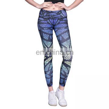 2017 Popular Skinny Running Sports Tights Woman Leggings Fitness Wholesale