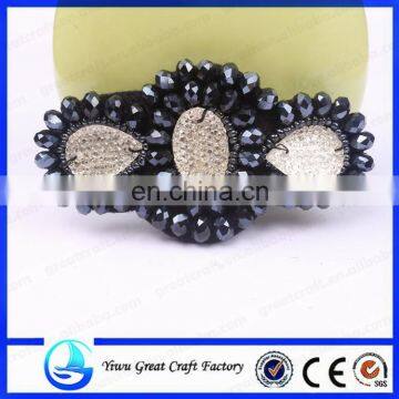 In 2015 the latest supply handmade flower beaded bowknot shoe flower flower hair accessories