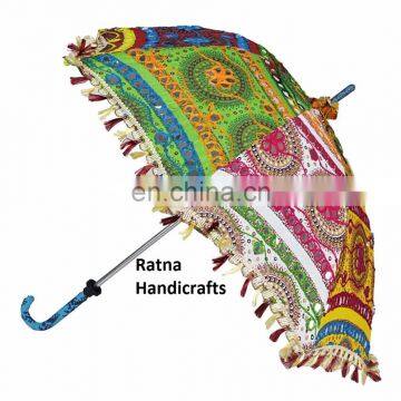 Ratna Handicraft Colorful work umbrella decoration