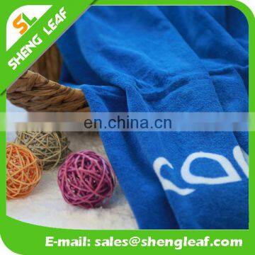 Promotional Custom Printing Logo Hotel Bath Towel 100% cotton