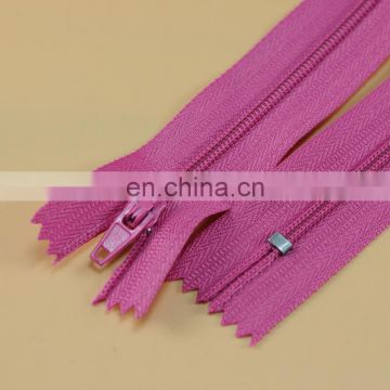 Best Quality long chain nylon waterproof zipper for bags and clothes