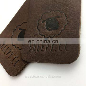 Customized Embossed Fake Leather Patch photo-3