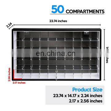 Custom Wall Mount Rack Organizer Stand Acrylic Display Case Storage Cabinet Shelf Toy Display Box photo-2