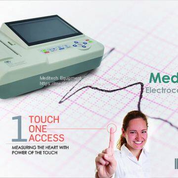 Meditech EKG 6012 Digital 6 Canales 12 Deriva Electrocardió Grafo ECG EKG photo-3