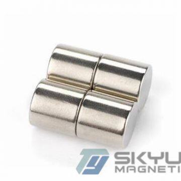 Cylinder Magnets N35 Sintered Rare Earth Strong Neodymium Magnet Bulk Super Magnets photo-3