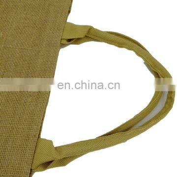 Jute Material and Gift Bag Use Double Bottler Jute Bag With Cane Handles photo-6