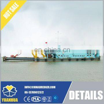 Large engineering ship for coastal construction diesel engine cutter suction dredger for sale