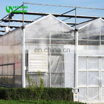 Low Price Complete Polycarbonate Greenhouse Garden Greenhouse With Hydroponic Strawberry Growing System