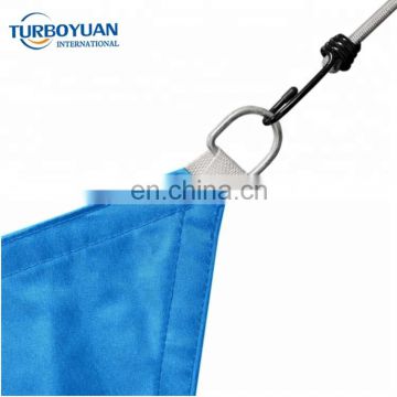 Outdoor swimming pool shade sail plastic hdpe knitted sun shade sail for patio