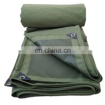 China Resistant Organic Silicon Coated Canvas Tarpaulin photo-2