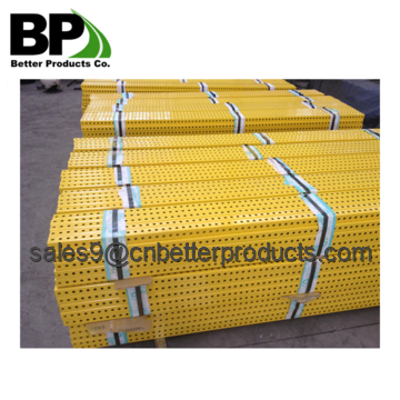 Galvanized steel tubing are used for mounting Cart Corrals