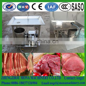 Automatic saline liquid injector/fish salting brine water injecting machine/chicken saline brine injector machine